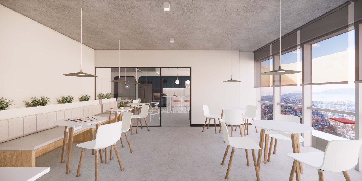 Workinton Kartal iç mekân görünümü