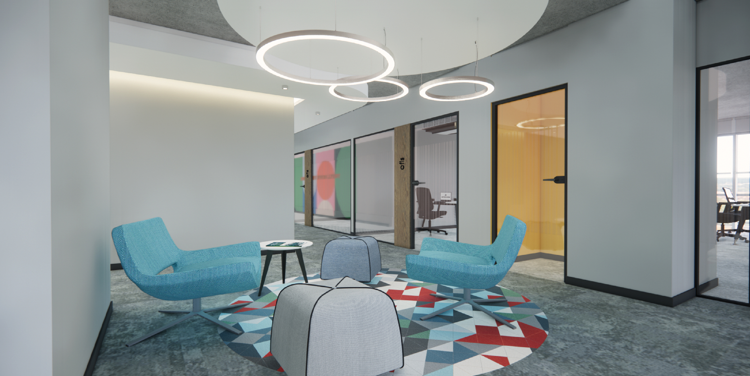 Workinton kartal ofis iç mekân